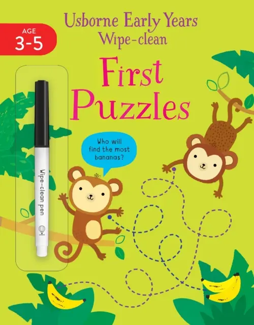 Kiskamaszok első törlésre tisztítható első rejtvényei - Early Years Wipe-Clean First Puzzles