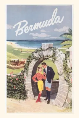 Vintage Journal Bermuda utazás plakát - Vintage Journal Bermuda Travel Poster