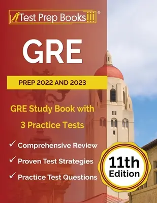 GRE Prep 2022 és 2023: GRE Study Book with 3 Practice Tests [11. kiadás] - GRE Prep 2022 and 2023: GRE Study Book with 3 Practice Tests [11th Edition]