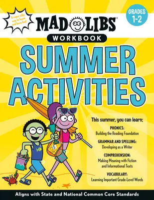 Mad Libs munkafüzet: Nyári tevékenységek: World's Greatest Word Game: World's Greatest Word Game: World's Greatest Word Game - Mad Libs Workbook: Summer Activities: World's Greatest Word Game