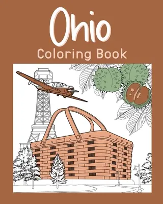 Ohio színező könyv - Ohio Coloring Book