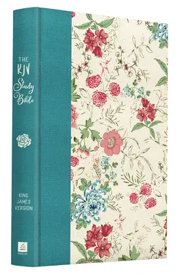 KJV Tanulmányi Biblia (Új női borító) - KJV Study Bible (New Feminine Cover Design)