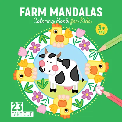 Vidámság a farmon Színezőkönyv gyerekeknek: 23 minta - Fun on the Farm Coloring Book for Kids: 23 Designs