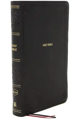 Nkjv, Reference Bible, Compact, Leathersoft, Black, Red Letter Edition, Comfort Print: Szent Biblia, New King James Version - Nkjv, Reference Bible, Compact, Leathersoft, Black, Red Letter Edition, Comfort Print: Holy Bible, New King James Version