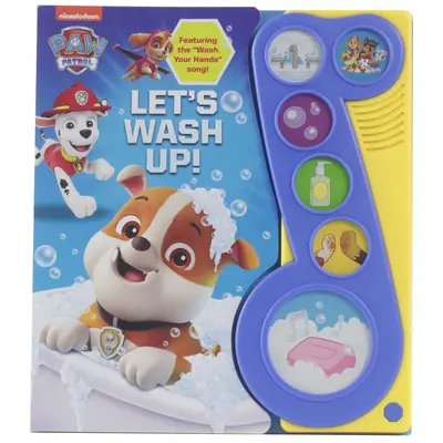 Little Music Note 6 gombos Plus Mancsőrjárat Mosakodjunk meg! - Little Music Note 6-Button Plus Paw Patrol Let's Wash Up!