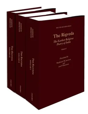 A Rigvéda: Rigveda: 3 kötetes sorozat - The Rigveda: 3-Volume Set