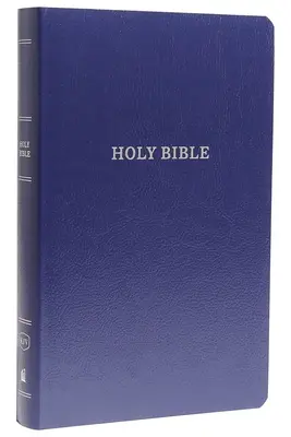 KJV, Ajándék- és Díszbiblia, műbőr, kék, piros betűs kiadás - KJV, Gift and Award Bible, Imitation Leather, Blue, Red Letter Edition