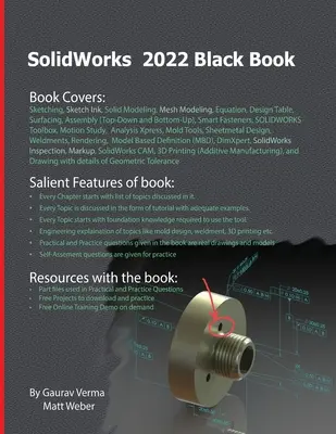 SolidWorks 2022 Fekete könyv - SolidWorks 2022 Black Book