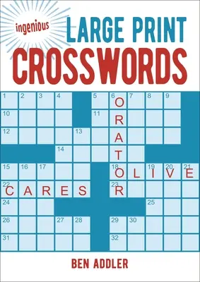 Nagy nyomtatott keresztrejtvények - Large Print Crosswords