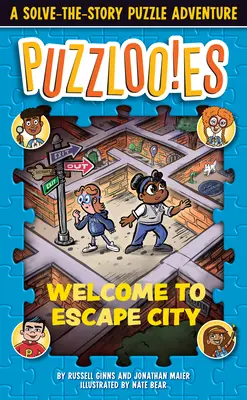 Puzzlooies! Üdvözöljük a menekülés városában: A Solve-The-Story Puzzle Adventure - Puzzlooies! Welcome to Escape City: A Solve-The-Story Puzzle Adventure