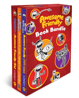 Félelmetes barátságos könyvcsomag - Awesome Friendly Book Bundle