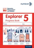 Numicon: Geometria, mérés és statisztika 5 Explorer Progress Book - Numicon: Geometry Measurement and Statistics 5 Explorer Progress Book