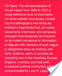 Hat év: A művészeti tárgyak dematerializációja 1966-tól 1972-ig - Six Years: The Dematerialization of the Art Object from 1966 to 1972