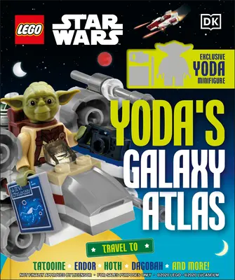 Lego Star Wars Yoda galaxisatlasza: Exkluzív Yoda Lego minifigurával - Lego Star Wars Yoda's Galaxy Atlas: With Exclusive Yoda Lego Minifigure