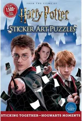 Harry Potter matrica művészeti rejtvények - Harry Potter Sticker Art Puzzles