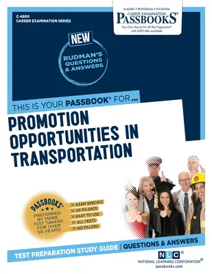 Előléptetési lehetőségek a közlekedésirányításban (C-4800): Passbooks Study Guidevolume 4800 (Útikönyvek tanulmányi útmutatója) - Promotion Opportunities in Transportation Management (C-4800): Passbooks Study Guidevolume 4800