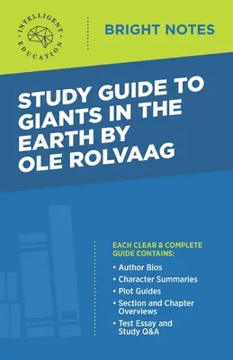 Tanulmányi útmutató Ole Rolvaag: Óriások a földön című művéhez - Study Guide to Giants in the Earth by Ole Rolvaag