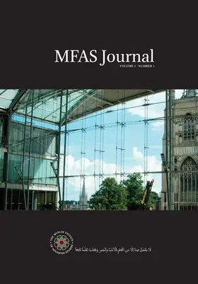 MFAS Journal: kötet, 1. szám - MFAS Journal: Volume 1, Number 1