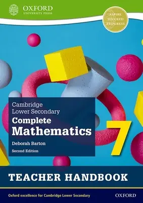 Cambridge Lower Secondary Complete Mathematics 7: Tanári kézikönyv (második kiadás) - Cambridge Lower Secondary Complete Mathematics 7: Teacher Handbook (Second Edition)