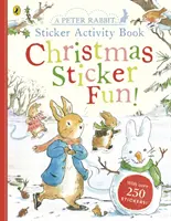 Peter Rabbit karácsonyi móka matricás foglalkoztatókönyv - Peter Rabbit Christmas Fun Sticker Activity Book