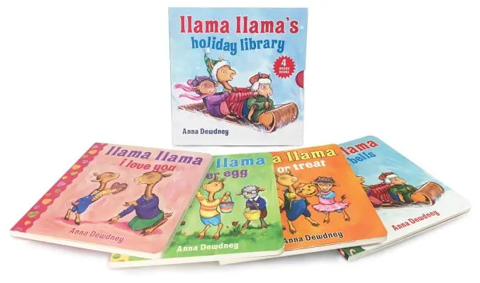 Llama Llama ünnepi könyvtára - Llama Llama's Holiday Library