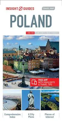 Insight Guides Travel Map Lengyelország - Insight Guides Travel Map Poland