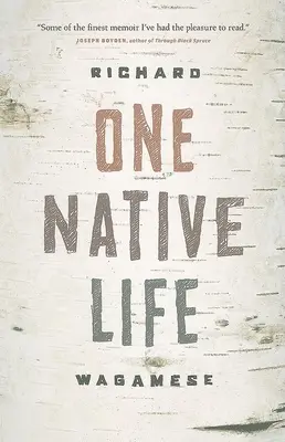 Egy bennszülött élete - One Native Life