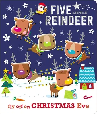 Öt kis rénszarvas - Five Little Reindeer