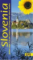 Szlovénia és a Júliai-Alpok Napraforgó-kalauz - 75 hosszú és rövid gyalogtúra részletes térképekkel és GPS-szel; 6 autós túra kihúzható térképpel. - Slovenia and the Julian Alps Sunflower Guide - 75 long and short walks with detailed maps and GPS; 6 car tours with pull-out map