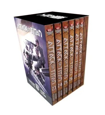 Attack on Titan: Az utolsó évad 1. része Manga Box Set - Attack on Titan the Final Season Part 1 Manga Box Set