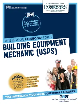 Épületgépész (U.S.P.S.) (C-1608): 1608-as kötet - Building Equipment Mechanic (U.S.P.S.) (C-1608): Passbooks Study Guidevolume 1608