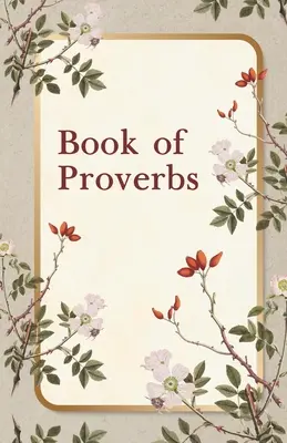 Példabeszédek könyve - Paperback - Book of Proverbs Paperback