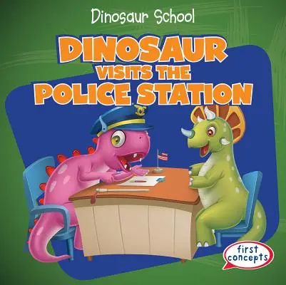 Dinoszaurusz látogat a rendőrségre - Dinosaur Visits the Police Station