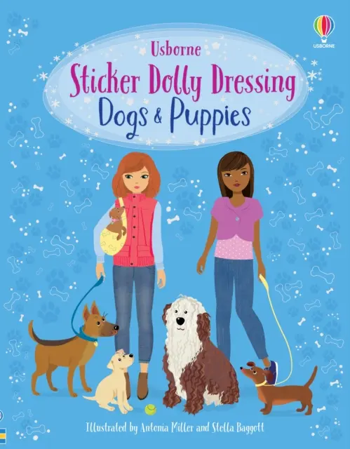 Matrica Dolly öltöztető kutyák és kiskutyák - Sticker Dolly Dressing Dogs and Puppies