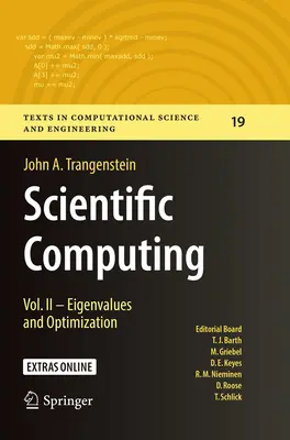 Tudományos számítás: kötet - Sajátértékek és optimalizáció - Scientific Computing: Vol. II - Eigenvalues and Optimization