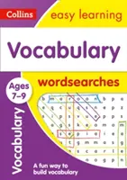 Szókincskereső szavak 7-9 éves korig - Ideális otthoni tanuláshoz - Vocabulary Word Searches Ages 7-9 - Ideal for Home Learning