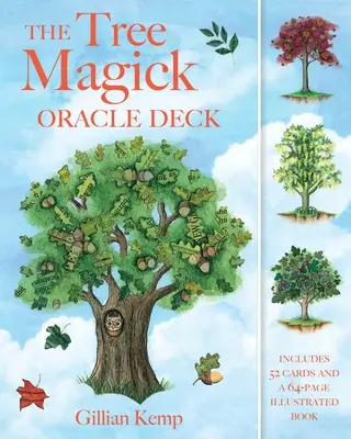 Tree Magick Oracle Deck - 52 kártyát és egy 64 oldalas illusztrált könyvet tartalmaz - Tree Magick Oracle Deck - Includes 52 Cards and a 64-Page Illustrated Book