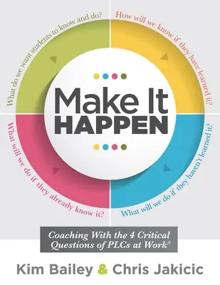 Make It Happen: Coaching a Plcs at Work(r) négy kritikus kérdésével (Professional Learning Community Strategies for Instructi - Make It Happen: Coaching with the Four Critical Questions of Plcs at Work(r) (Professional Learning Community Strategies for Instructi