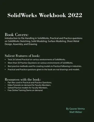 SolidWorks munkafüzet 2022 - SolidWorks Workbook 2022