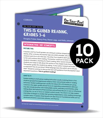 BUNDLE: Fisher: A lábadon: This is Guided Reading, 3-5. osztály: 10-es csomag. - BUNDLE: Fisher: On-Your-Feet Guide: This is Guided Reading, Grades 3-5: 10 Pack