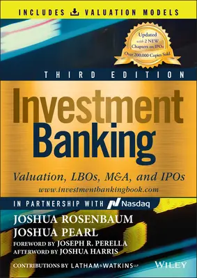 Investment Banking: Értékelés, Lbos, M&a, and IPOs (Book + Valuation Models) - Investment Banking: Valuation, Lbos, M&a, and IPOs (Book + Valuation Models)