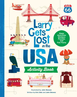 Larry eltéved az USA-ban Activity Book - Larry Gets Lost in the USA Activity Book