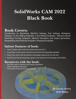 SolidWorks CAM 2022 fekete könyv - SolidWorks CAM 2022 Black Book