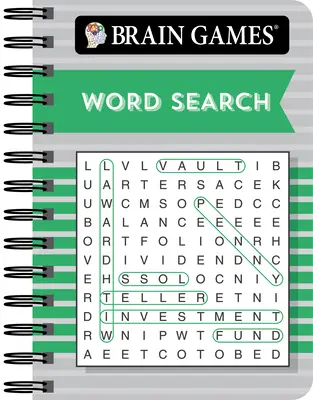 Agyjátékok Mini - Szókereső (zöld) - Brain Games Mini - Word Search (Green)