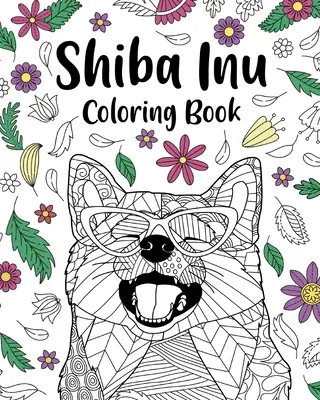 Shiba Inu színező könyv - Shiba Inu Coloring Book