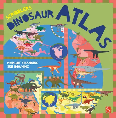 Scribblers Dinoszaurusz atlasz - Scribblers Dinosaur Atlas