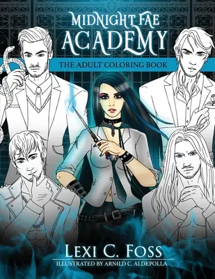 Midnight Fae Academy Színezőkönyv - Midnight Fae Academy Coloring Book