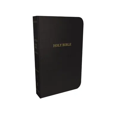 KJV, Thinline Reference Bible, Bonded Leather, Black, Indexed, Red Letter Edition (KJV, Vékonyvonalas referencia Biblia, Kötött bőr, Fekete, Indexelt, Vörös betűs kiadás) - KJV, Thinline Reference Bible, Bonded Leather, Black, Indexed, Red Letter Edition