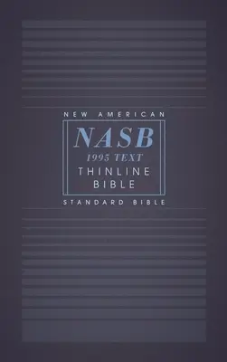 Nasb, Thinline Bible, Paperback, Red Letter Edition, 1995 szöveg, Comfort Print - Nasb, Thinline Bible, Paperback, Red Letter Edition, 1995 Text, Comfort Print