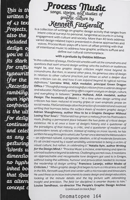 Process Music: Dalok, történetek és tanulmányok a grafikai kultúráról - Process Music: Songs, Stories and Studies of Graphic Culture